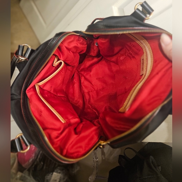 MZ Wallace Jane Bedford black handbag purse shoulderbag & wristlet wallet - Picture 8 of 13